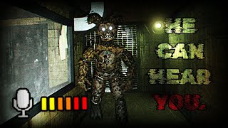 This FNAF Game Uses Your MICROPHONE and Its TERRIFYING...