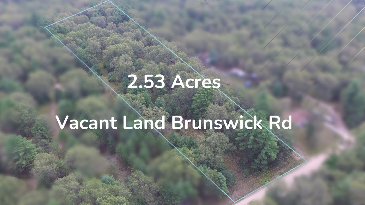 Brunswick Road 2.53 acres Vacant Land for Sale in Muskegon County, MI