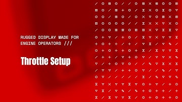 How to Set Up Throttle Control on the S35 Display