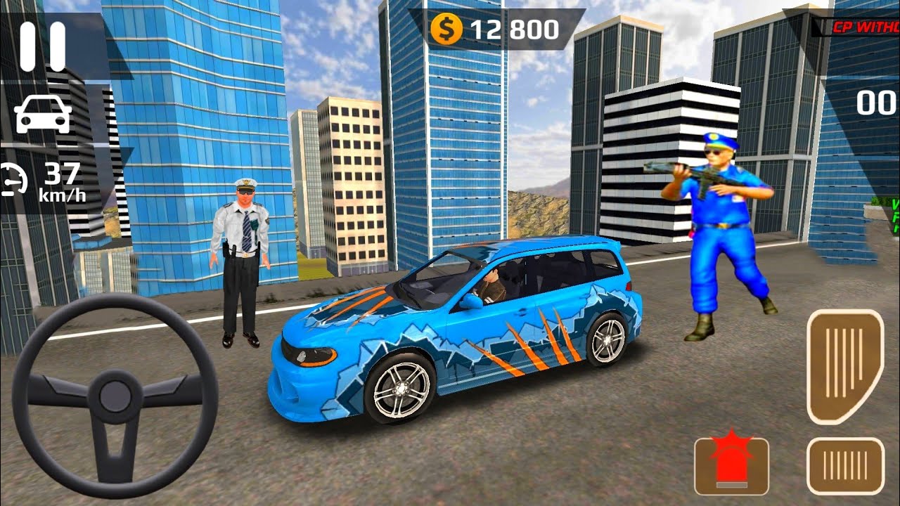 Car Driving Simulator: Smash the Hit Stunt Ramp_