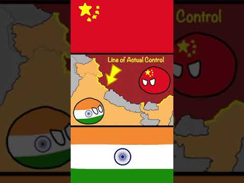 India-China border dispute in 45 seconds