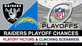 Raiders Playoff Chances After Colts Win + NFL Playoff Picture & AFC Wild Card Standings In Week 18