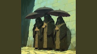 Monks dont mind the Rain