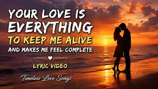 Your Love Is Everything to Keep Me Alive(Lyrics Video)  screenshot 5