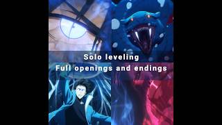 Solo Leveling (Ore dake Level Up na Ken) FULL OPENING AND ENDINGS