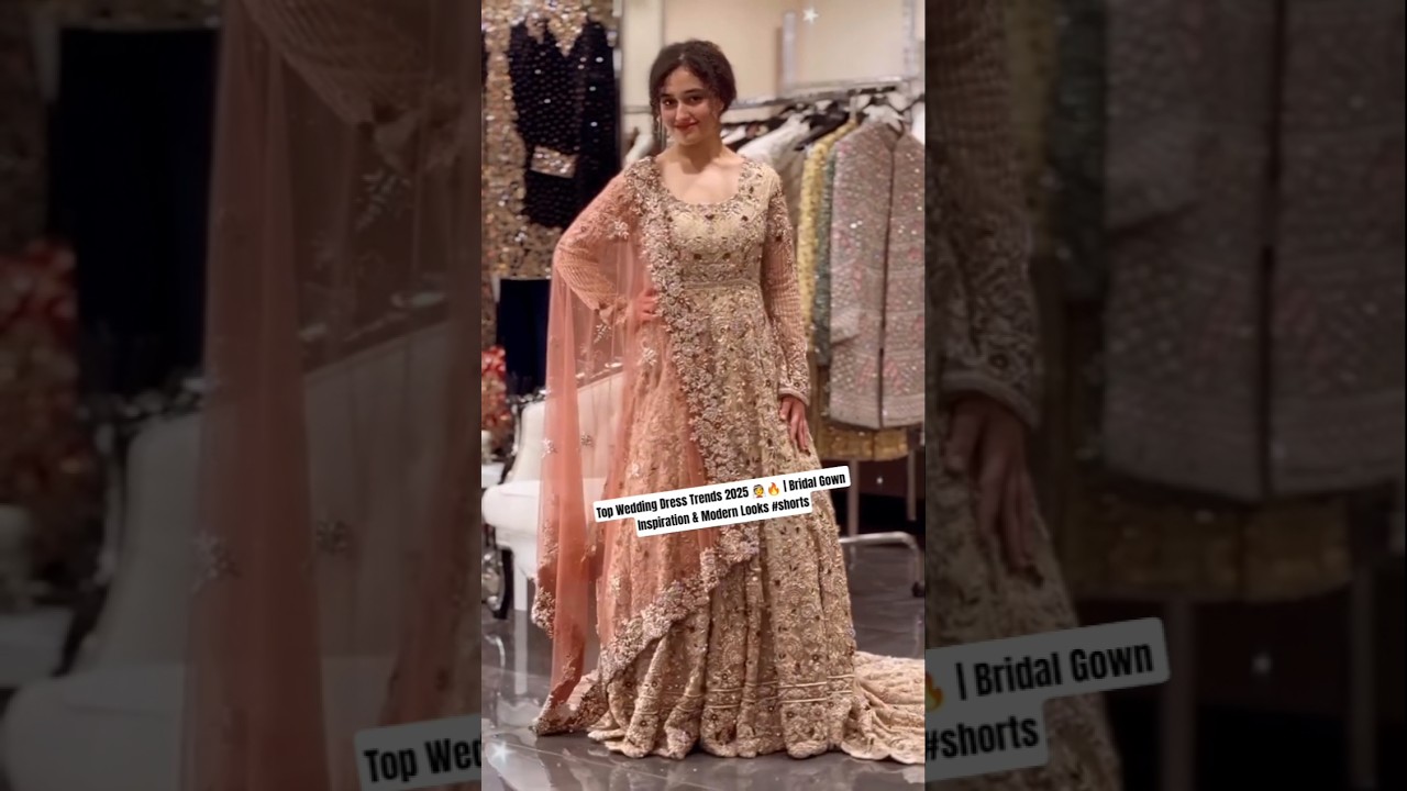 Wedding Dress Fashion Show 2025 | Beautiful Bridal Gowns & New Wedding Dress Trends 