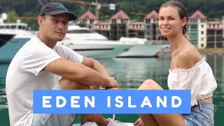 My Wife and I are on the Eden Island in the Seychelles