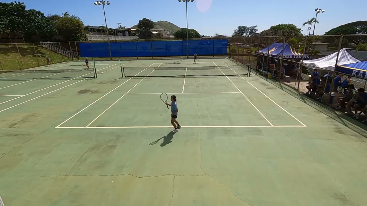 Kaiser HS Tennis - Ally v Kailua