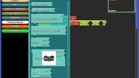 ARDUBLOCK: SERBOMOTOREEN KONTROLA