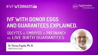 IVF with Donor Eggs and Guarantees explained | #IVFWEBINARS