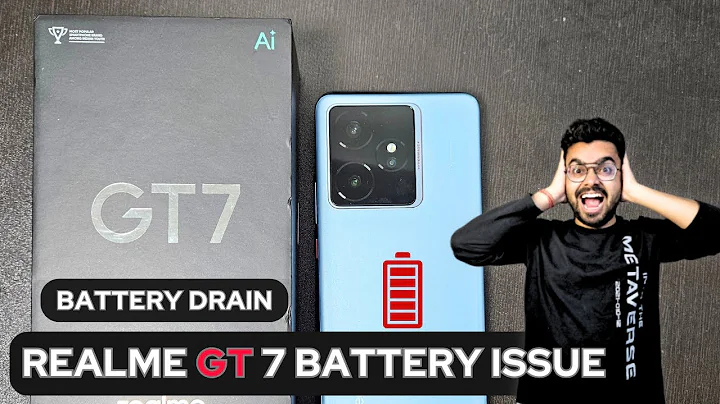 Realme GT7 Battery Drain Issue 🔥 7000mAh Battery Life Reality Check!