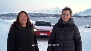 Arctic safe travel, how to drive in winter conditions, Norway?