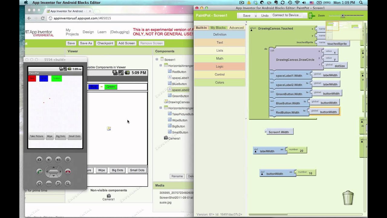 App Inventor Tutorial Refinement 3 - Centering Multiple Components