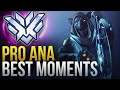 BEST PRO ANA MOMENTS - Overwatch Montage