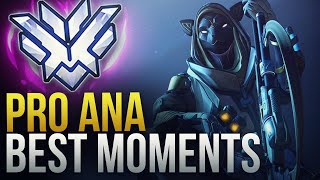 BEST PRO ANA MOMENTS  Overwatch Montage