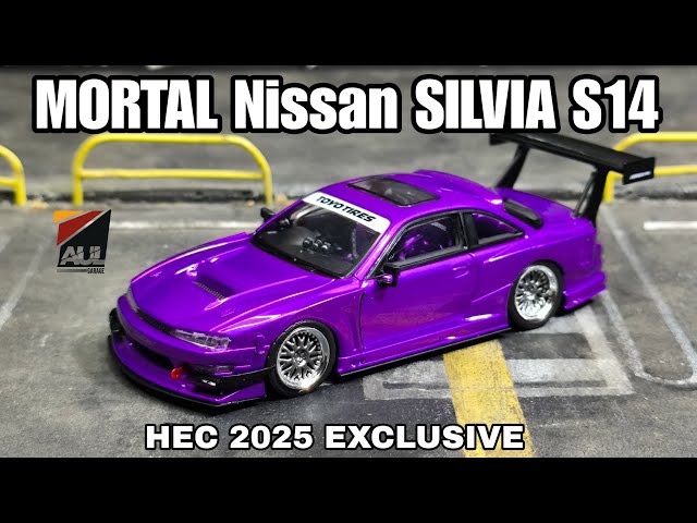 1/64 Nissan Silvia S14 Seiji Ookawara by Mortal Models. HEC 2025