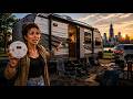 RV Trouble in Chicago 🇺🇸 | Carbon Monoxide Alarm Chaos & City Adventures