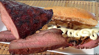 How To Grill/Smoke Beef Tri Tip-Make A CheeseSteak Sandwich-My Trip To Yosemite National Park