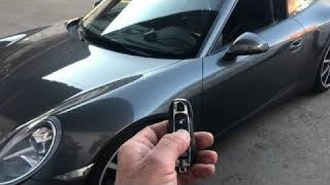 PORSCHE 911 - 991 - 2012 Alle Schlüssel verloren - all keys lost - 315mhz - VVDI2 + VVDI PROG