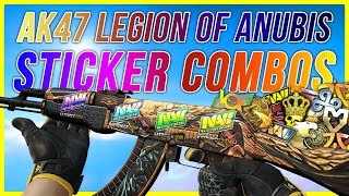 AK-47 Legion Of Anubis Sticker Combinations - Best AK-47 Legion Of Anubis Sticker Combos