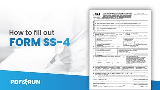 How to Fill Out Form SS-4 or Application for Employer Identification Number (EIN) Online | PDFRun screenshot 3