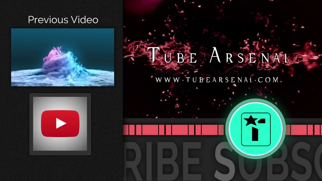 Tube Arsenal - Free Online Intro Maker