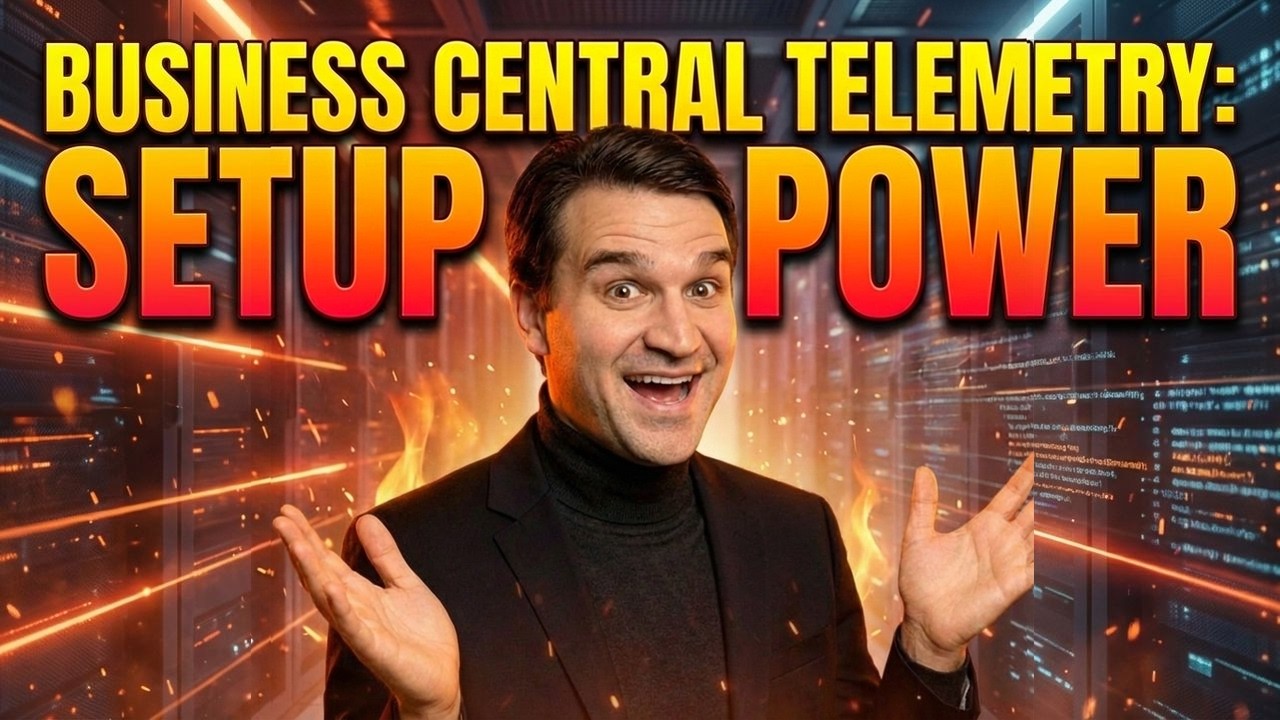 Stop Working Blind: Unlock Telemetry in Business Central