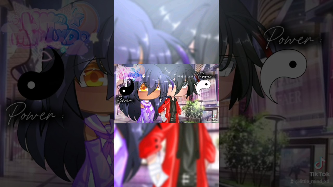 "☯️"Yin and yang// Gacha meme / Aphmau💜