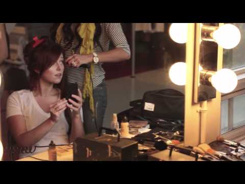 Behind the Scenes - Luxy Hair Photoshoot