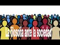 La filosofía ante la sociedad