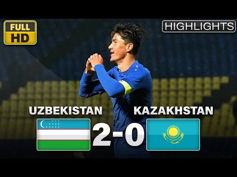 Uzbekistan - Kazakhstan 2:0 Highlights (16.11.2022) | Узбекистан Казахстан 2:0