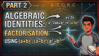 How to Factorise Using Algebraic Identities | Easy Tricks & Examples | Class 8, 9 & 10 Maths