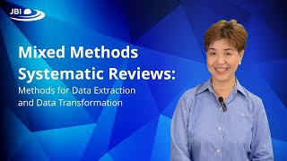 Mixed Methods Systematic Reviews: Data Extraction/Integration