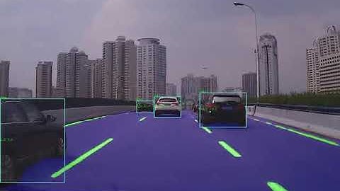 CalmCar Vision - Real-time Detection&Road Segmentation on the embedded system