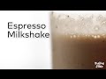 Espresso milkshake  drinking  tasting table