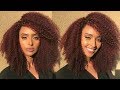 Beautiful Red Kinky Curly Hair Wig Review ft HerGivenHair &quot;Mimi&quot; Coily Unit