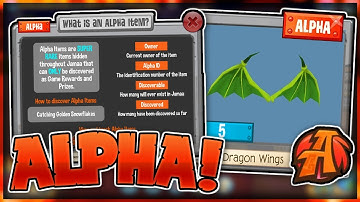 How To Get NEW ALPHA ITEMS FAST on Animal Jam!