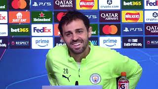 Thumbnail for 'I DIDN'T GET A DAY OFF!' 😂 | Bernardo Silva Press Conference | Manchester City vs Real Madrid
