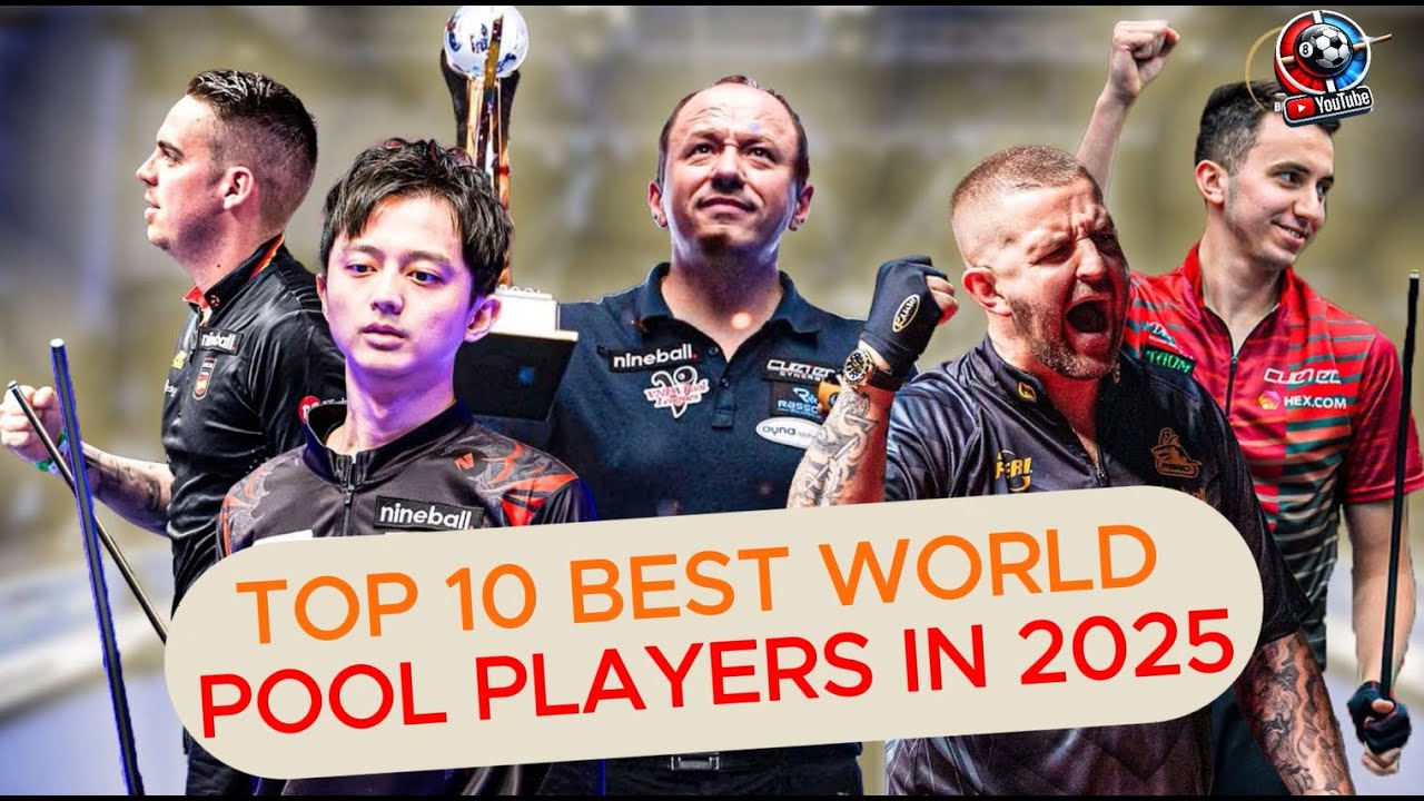 TOP 10 CƠ THỦ NĂM 2025 | DỰA TRÊN XẾP HẠNG CHÍNH THỨC CỦA WNT #billiards #viralvideo #pool