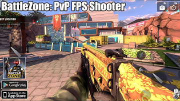 BattleZone: PvP FPS Shooter Gameplay Android