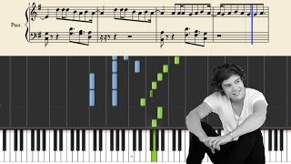 Video thumbnail of "One Direction - Infinity - Piano Tutorial + Sheets"