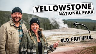 Wyoming: Yellowstone National Park in a Day - Travel Vlog | Old Faithful, Grand Prismatic, & MORE!