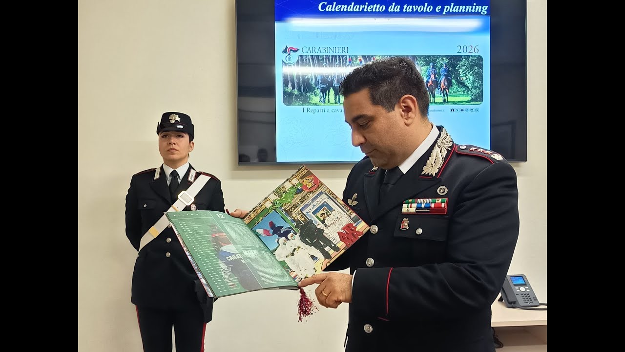 Il calendario Storico dei Carabinieri 2026 celebra il rapporto tra Arma e cittadini