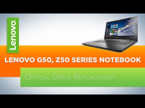 Lenovo G50 / Z50 Series Notebook - Optical Drive Replacement