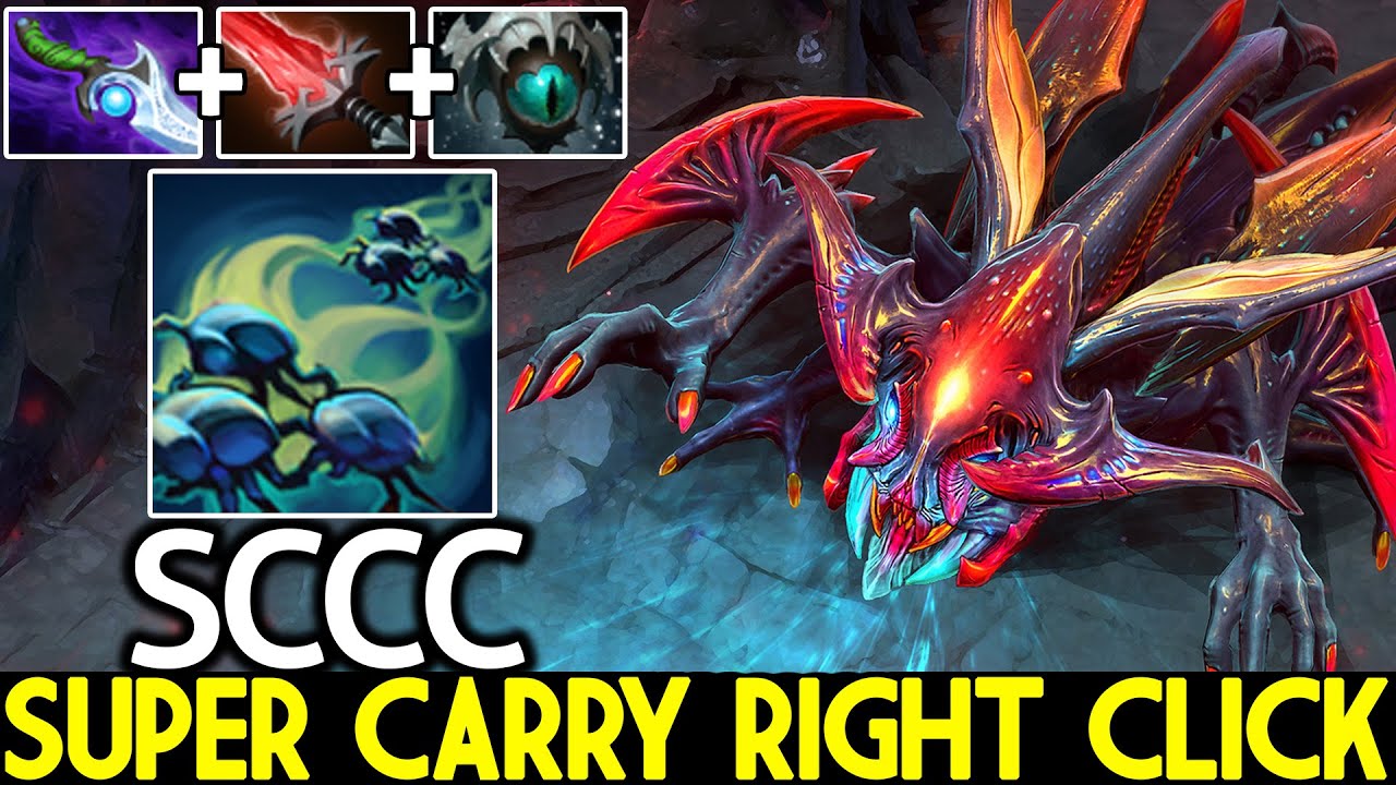 SCCC [Weaver] Super Carry Right Click with Annoying Effects Build Dota 2