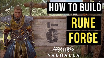 RUNE FORGE Location & Tips -- Latest Update 1.6.1 -- How to Craft Runes | AC Valhalla