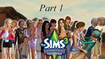 Lets Play The Sims 3 Generations ( part 1) - Creating the first generation