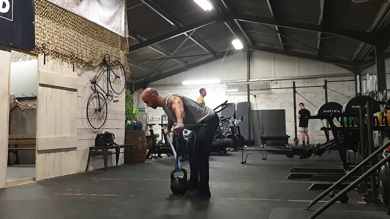 Bent Over Banded Reverse Fly - YouTube