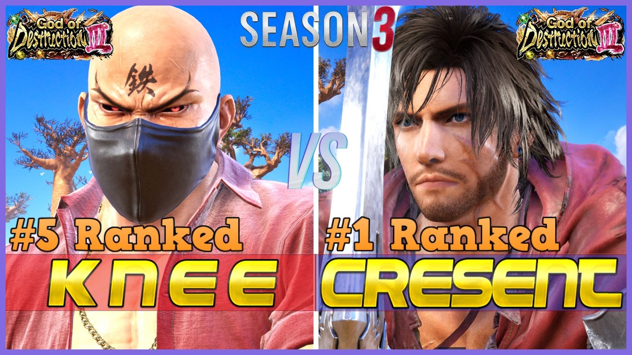 T8 ▰ Удар коленом (Фэн, 5-й номер рейтинга) против Кресента (Клайв, 1-й номер рейтинга) ▰ Tekken ...