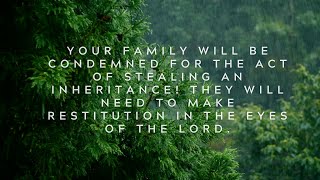 Celebrity Your family will be condemned for the act of stealing an inheritance. They will need to make…. Profile